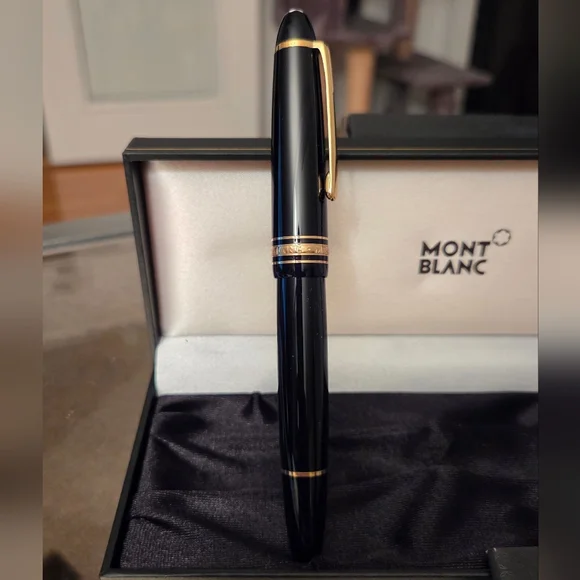 Montblanc Black Meisterstuck LeGrand Rollerball - Picture 3 of 7
